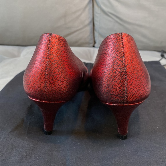Maje Escarpin red kitten heels nwt - Picture 4 of 6